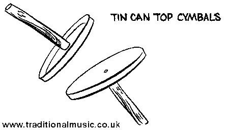 tin can cymbals